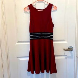 Maroon dress